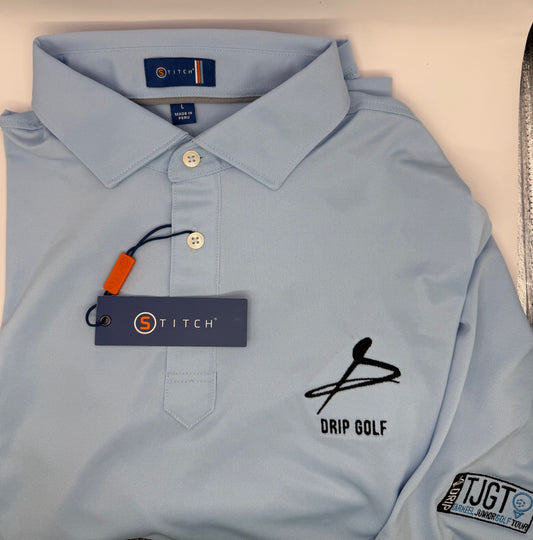 STITCH - Drip Golf-TJGT Golf Shirt.