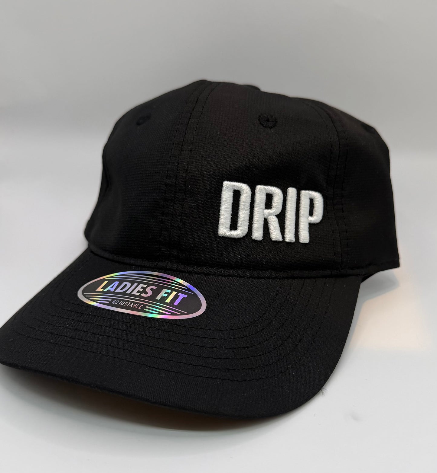 Women's Drip Golf Hat with ponytail backing